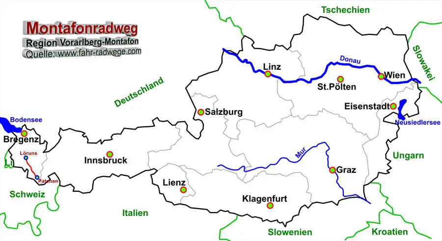 Montafonradweg-Vorarlberg