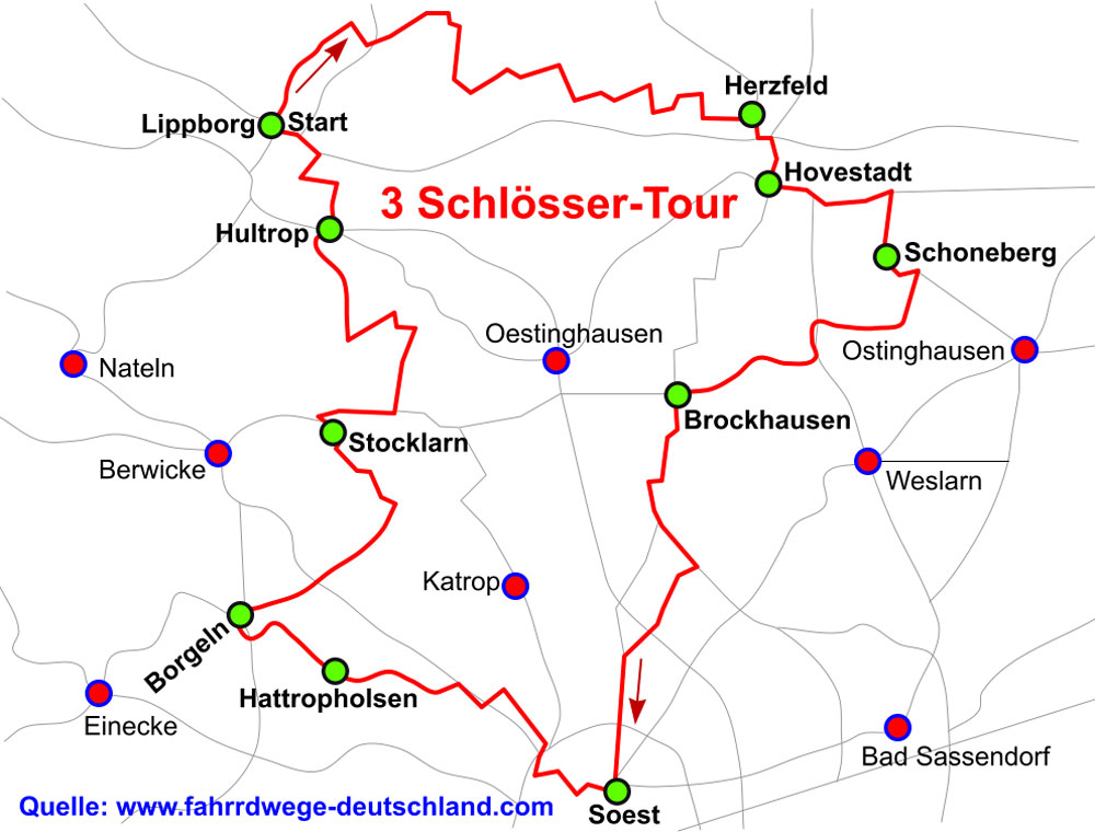 3 Schl&ouml;sser-Tour