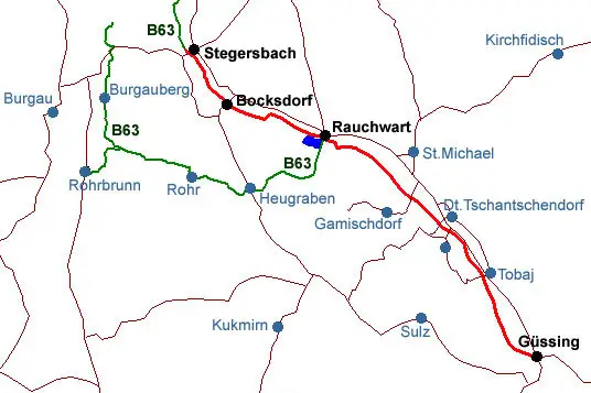 Stremtalradweg B56  Burgenland