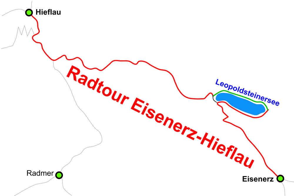 Leopoldsteinersee Radtour