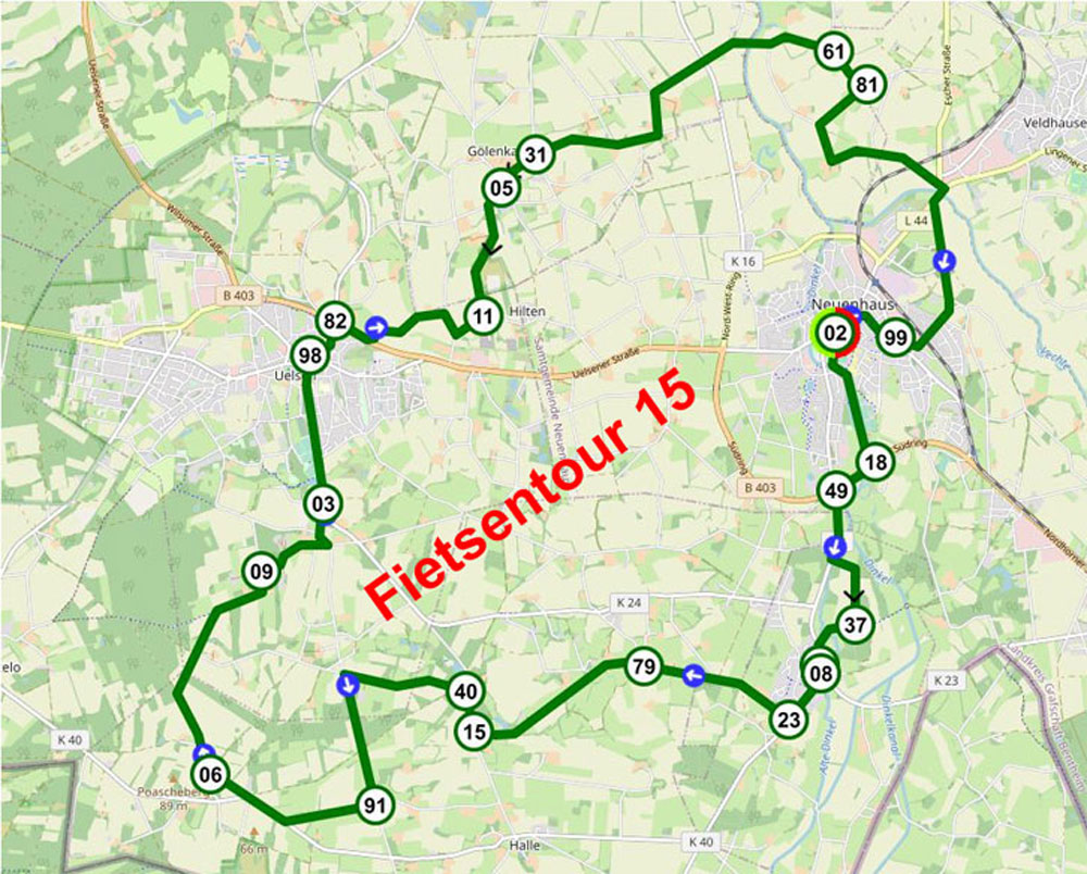 Radtour Fietsen 15