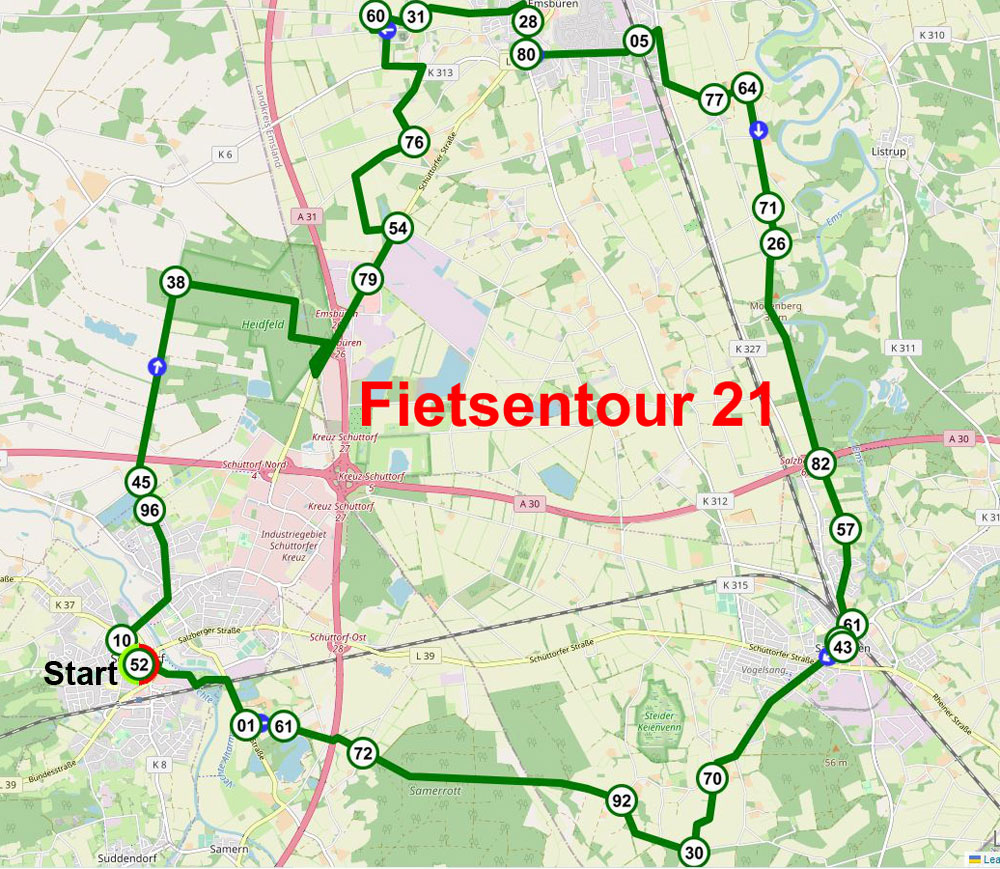 Fietsentour 21