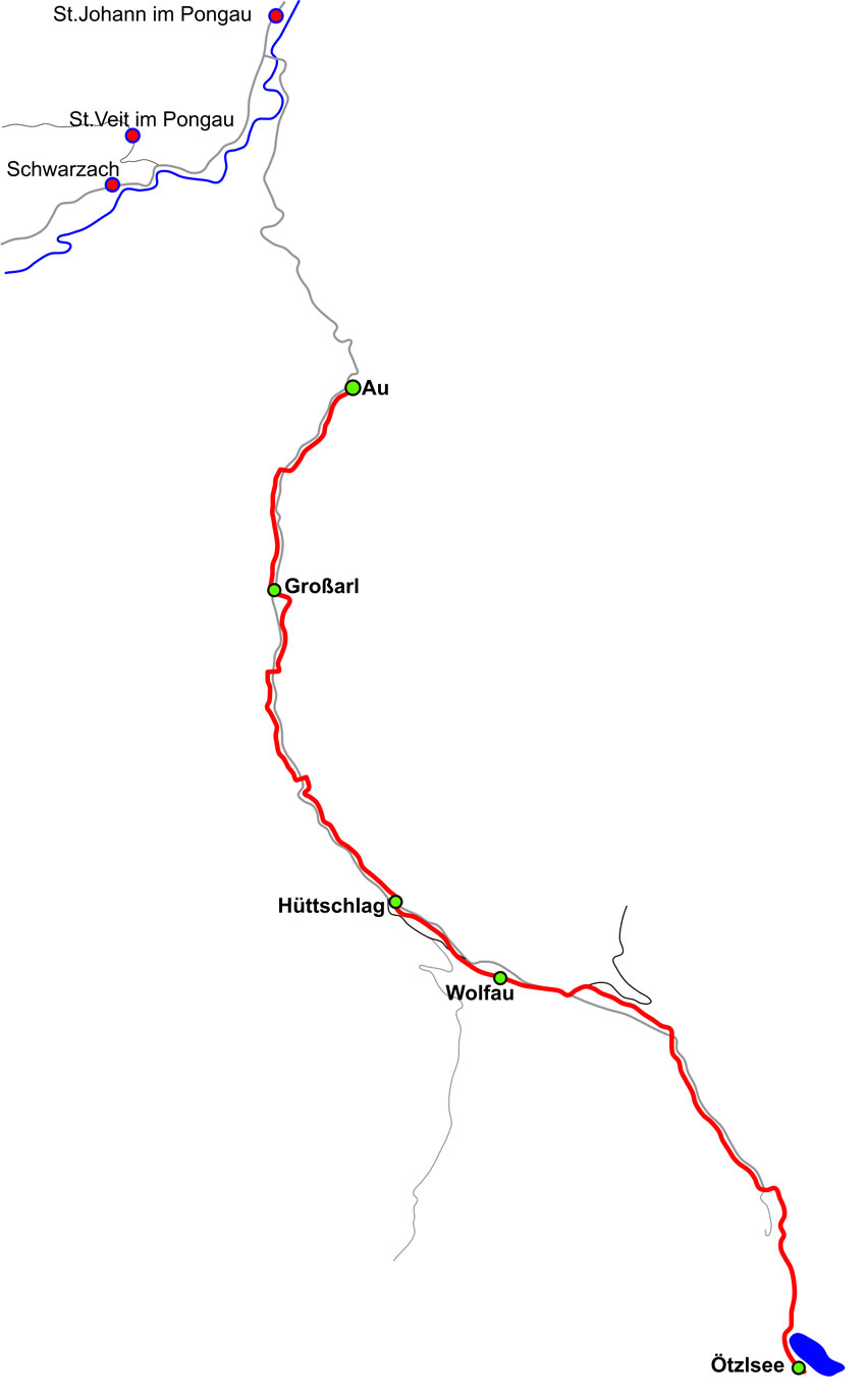 Grossarltal-Radweg 