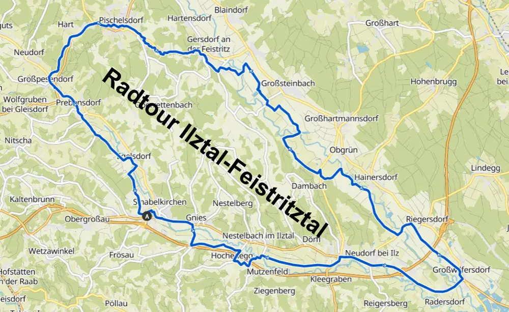 Radtour Ilztal-Feistritztal 