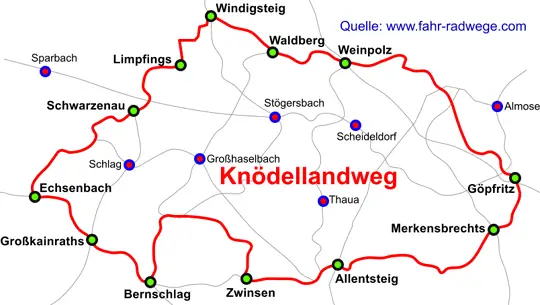 Knoedelland-Radweg