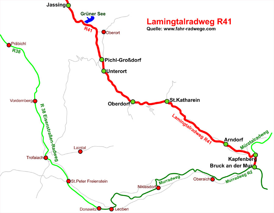 LamingRadweg R41  Muerztal