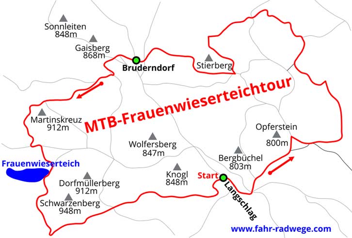 MTB-Frauenwieserteich-Tour