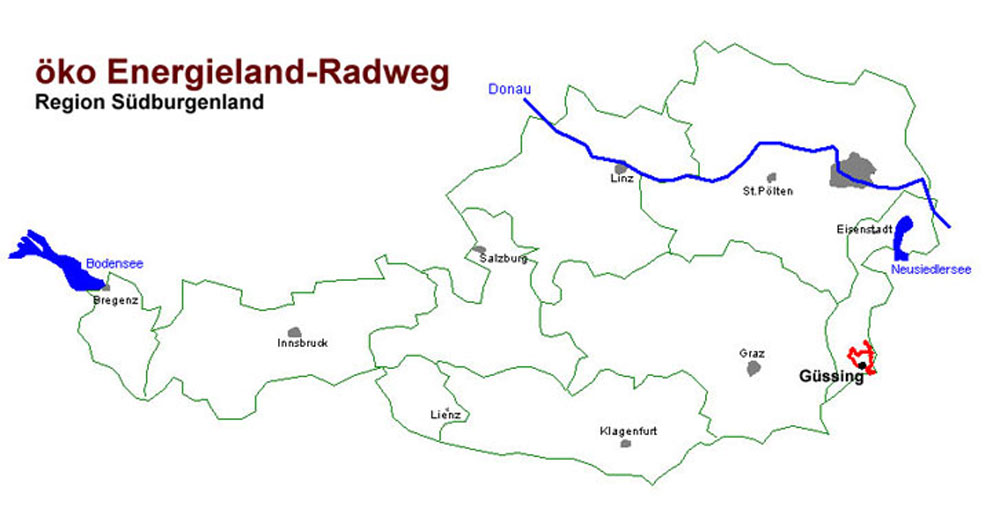 Radtouren Radwege Suedburgenland