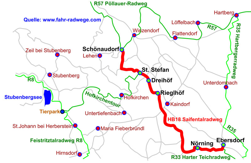 Saifentalradweg HB18 