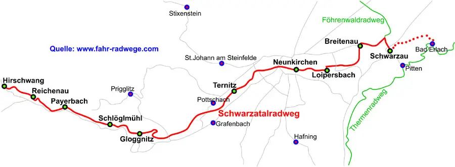 Schwarzataler Radwanderweg  