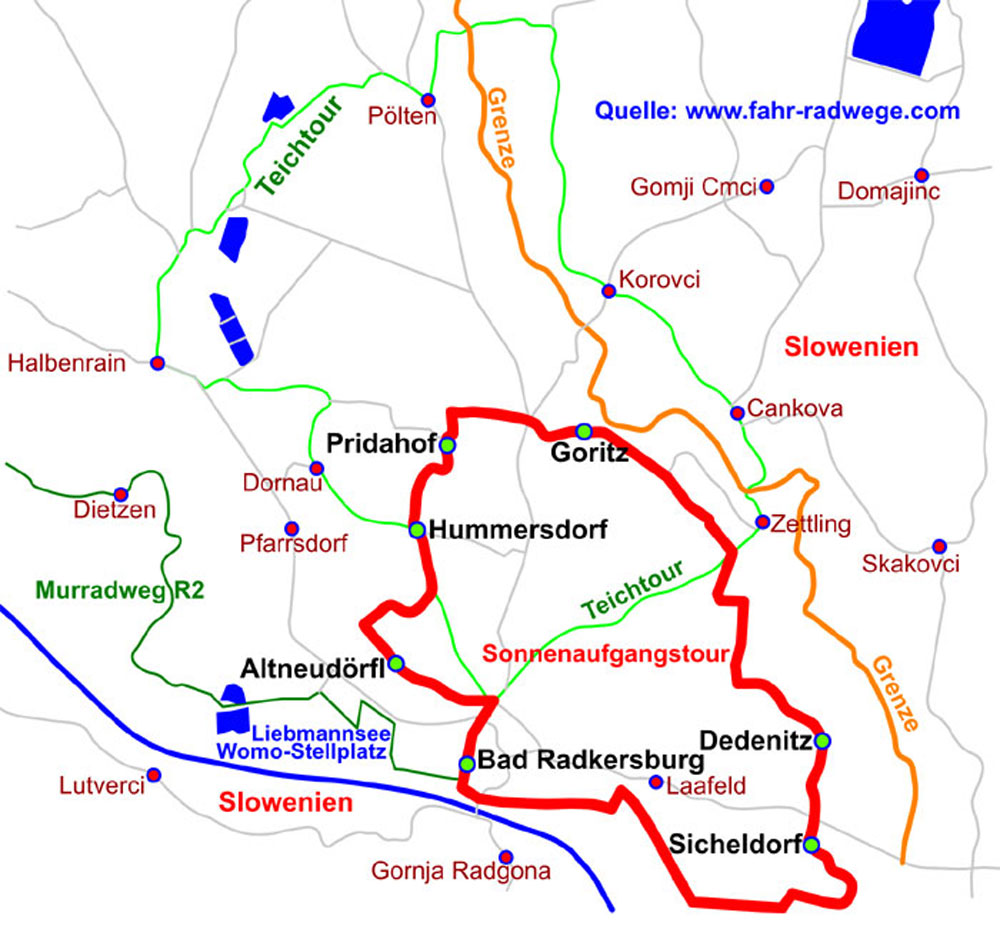 Sonnenaufgangstour Radkersburg