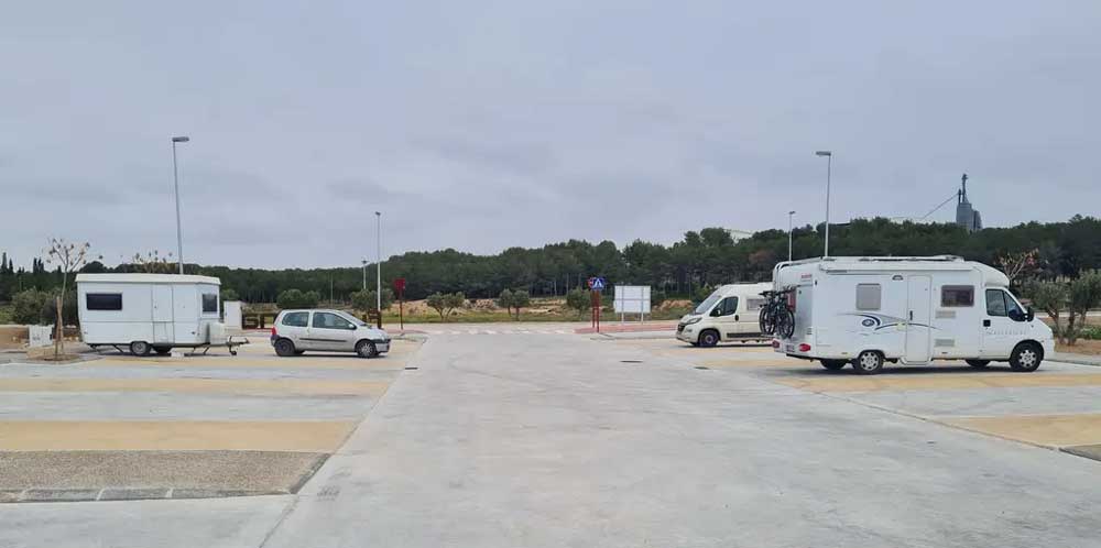 Stellplatz Fusti&ntilde;ana