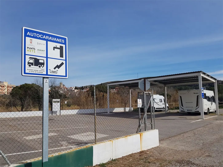 Stellplatz Les Coves de Vinroma