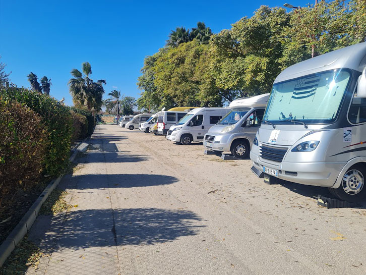 Wohnmobilstellplatz Lorqui 