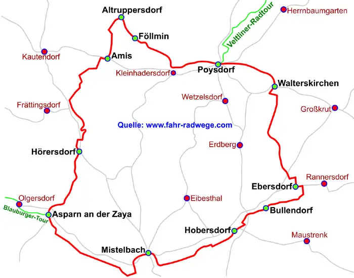 Sylvaner Radtour Niederoesterreich