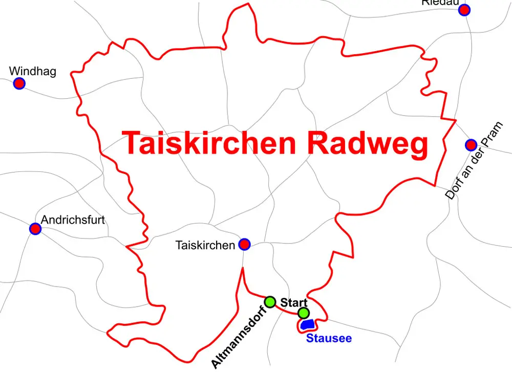 Taiskirchen Radweg