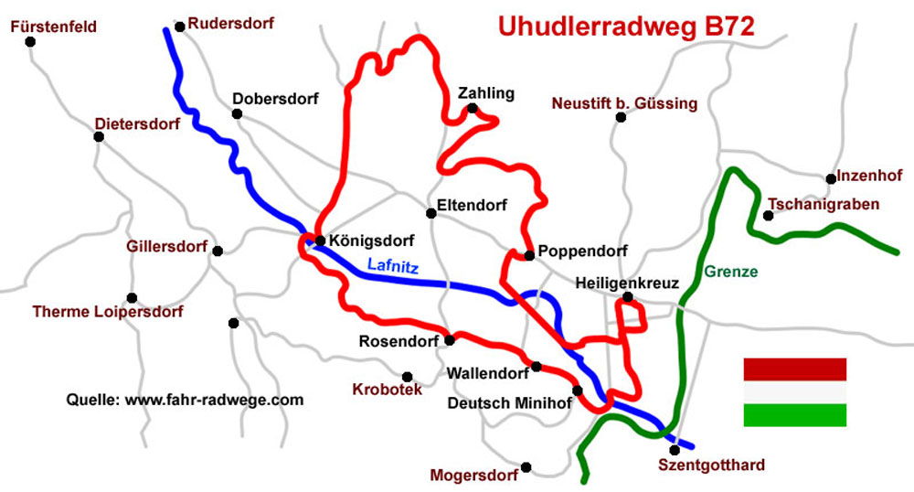 Uhudler-Radwanderweg B72
