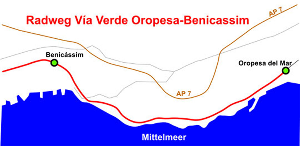 V&iacute;a Verde Oropesa-Benicassim
