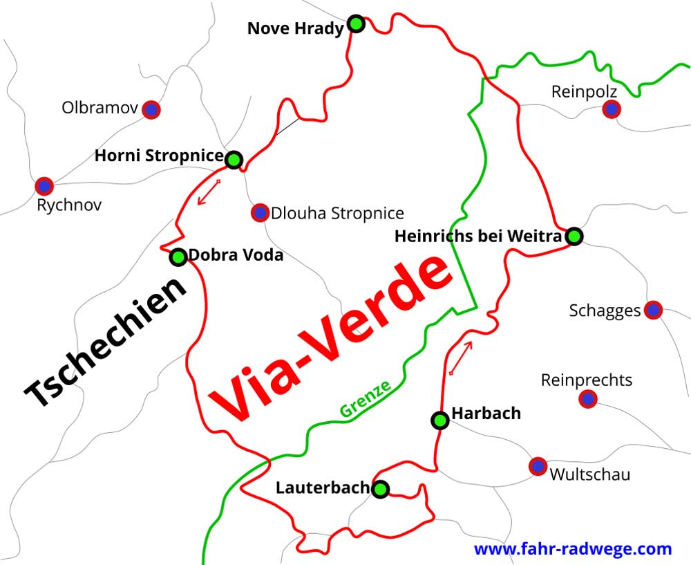Via Verde Radtour