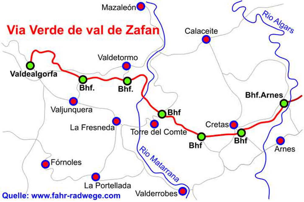 Via Verde de val de Zafan