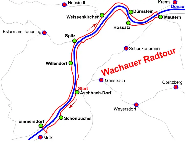 Wachau Radtour