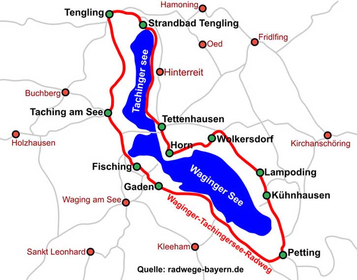 Waginger-Tachingersee-Radweg