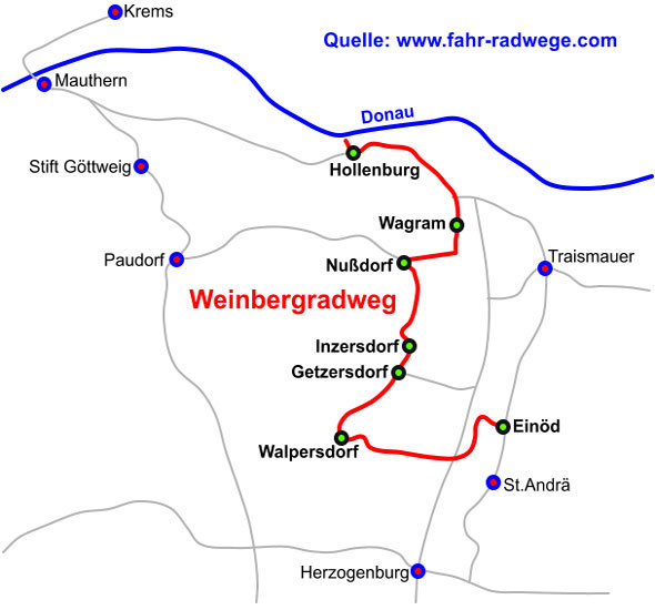 Weinbergradweg  Niederoesterreich