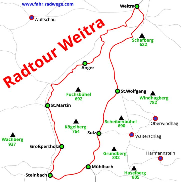 Radtour Weitra 